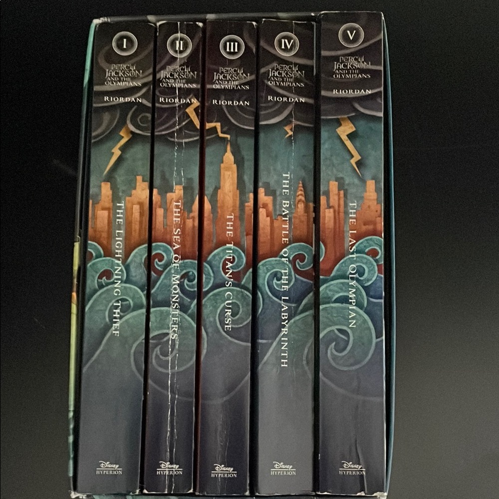 Percy Jackson Hardcover Box Set